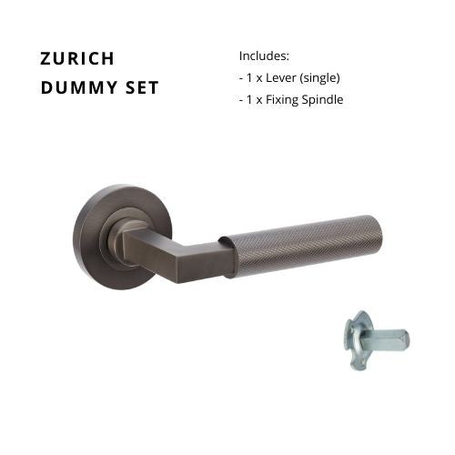 Zurich Knurled Dummy Set - Left Hand