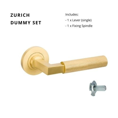 Zurich Knurled Dummy  Set - Right Hand