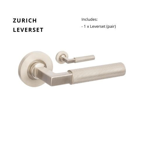 Zurich Knurled Leverset Only