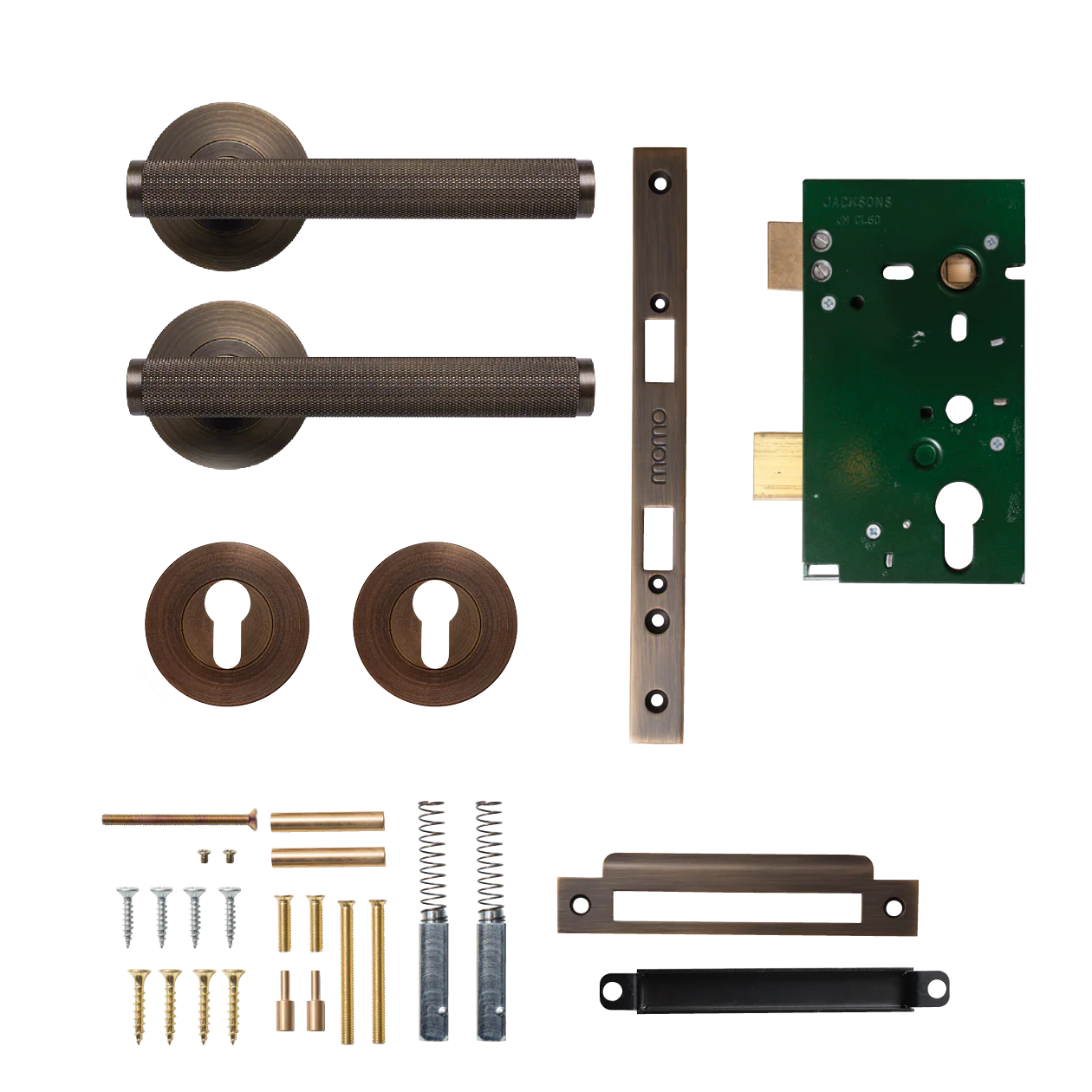 Momo Bellevue Knurled Lever Sets