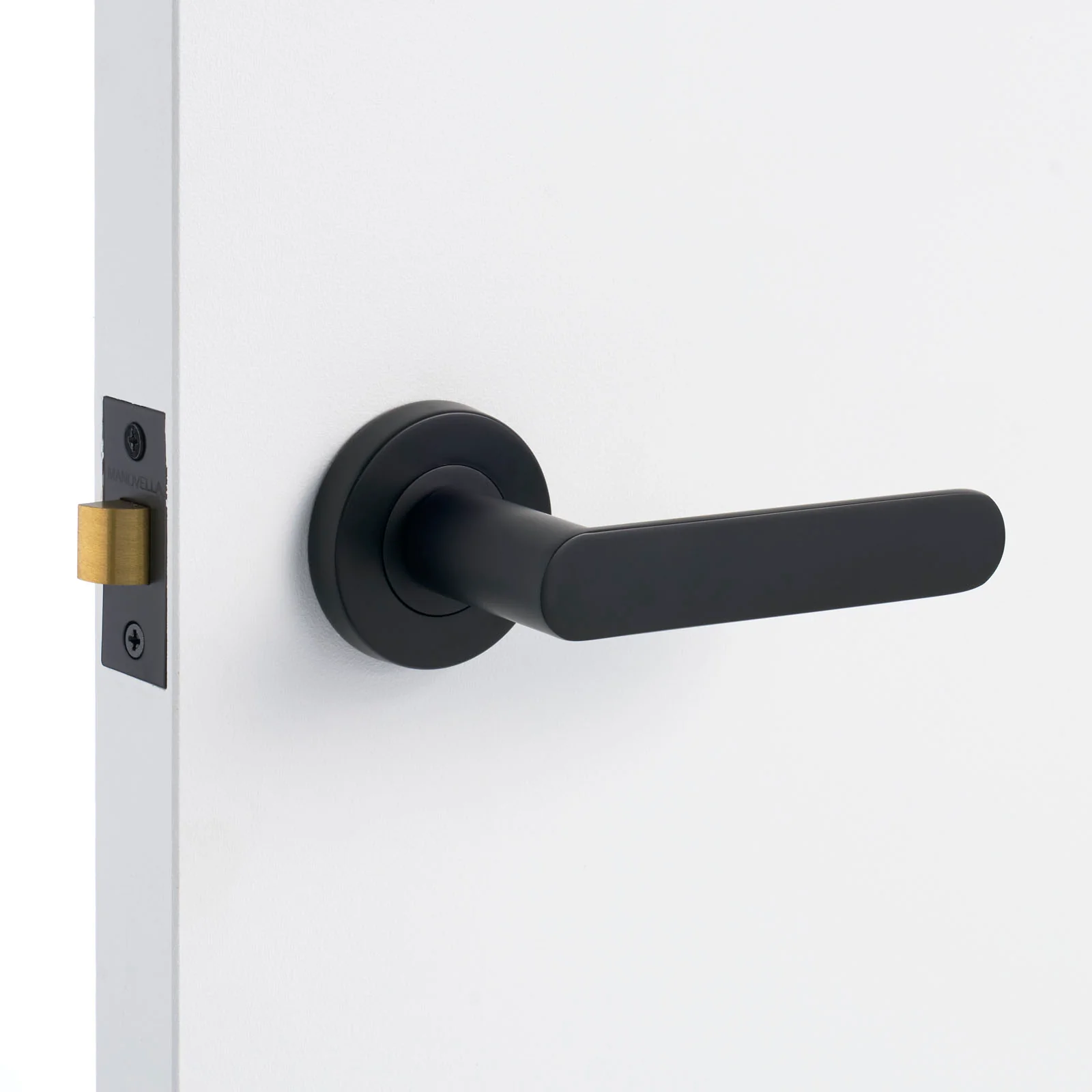 Fairhaven Lever Sets Matt Black
