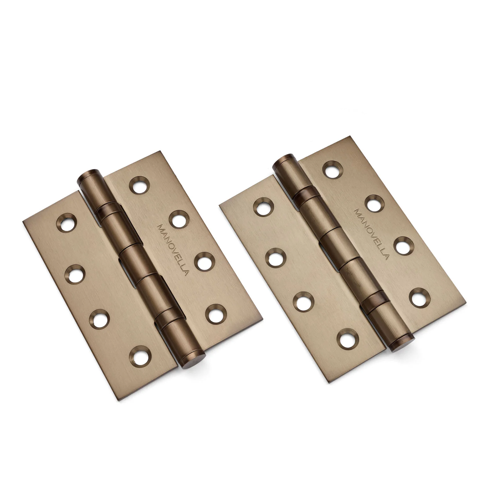 Ball Bearing Butt Hinges (Pair) 100mm x 75mm