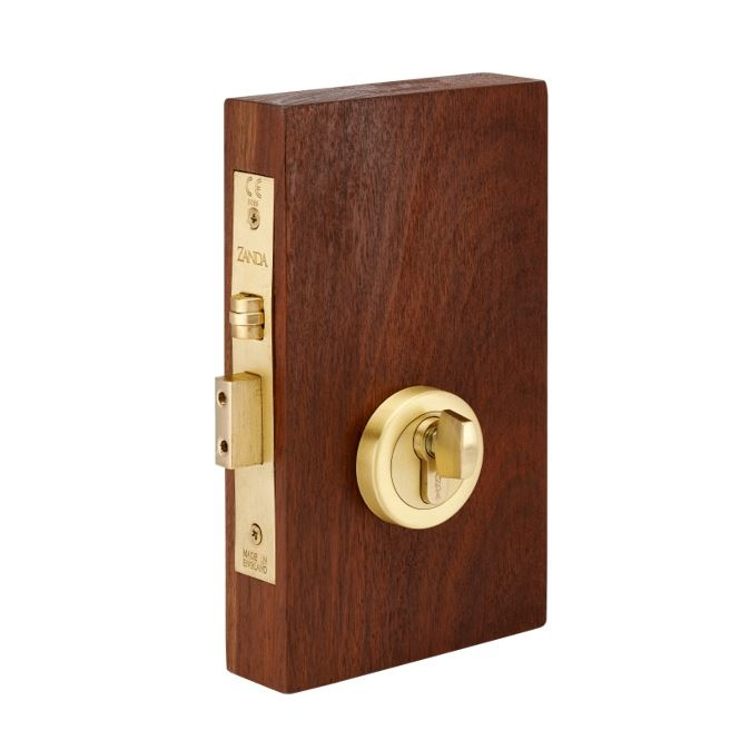 Lock Kits in Satin Brass